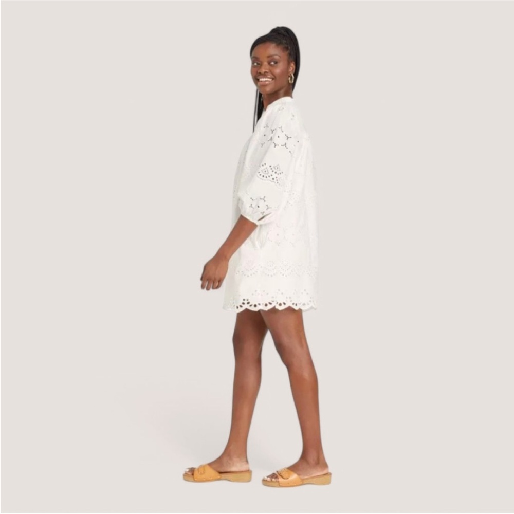 Universal Thread White Eyelet Dress